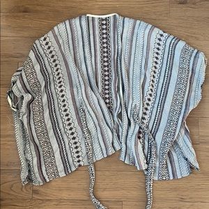 Lucky brand tunic wrap
